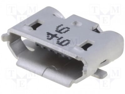 Гнездо USB MX-47346-0001 Гнездо; USB B micro; на печатни платки; SMT; PIN:5; хоризонтално